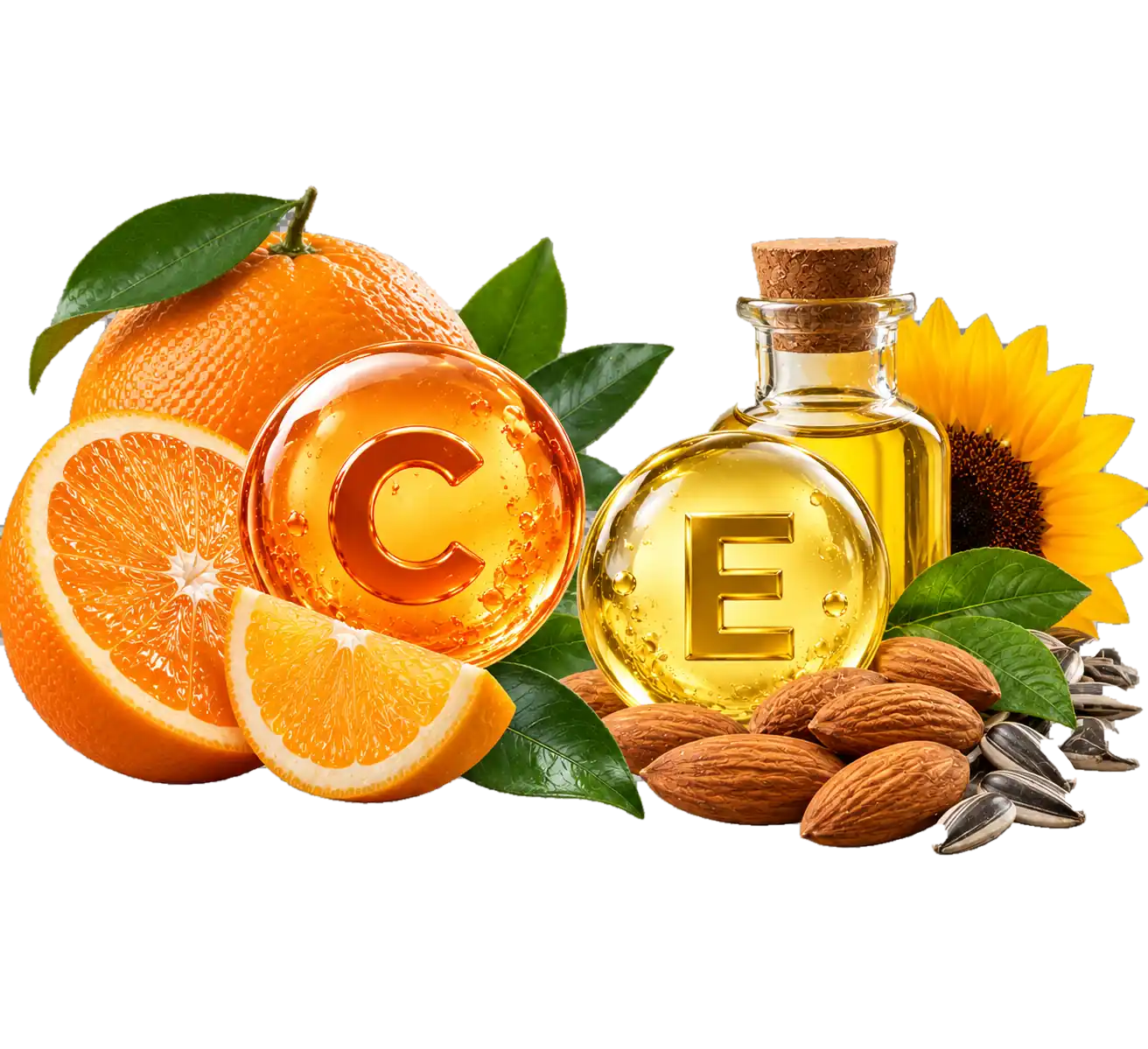 Vitamin C + Vitamin E